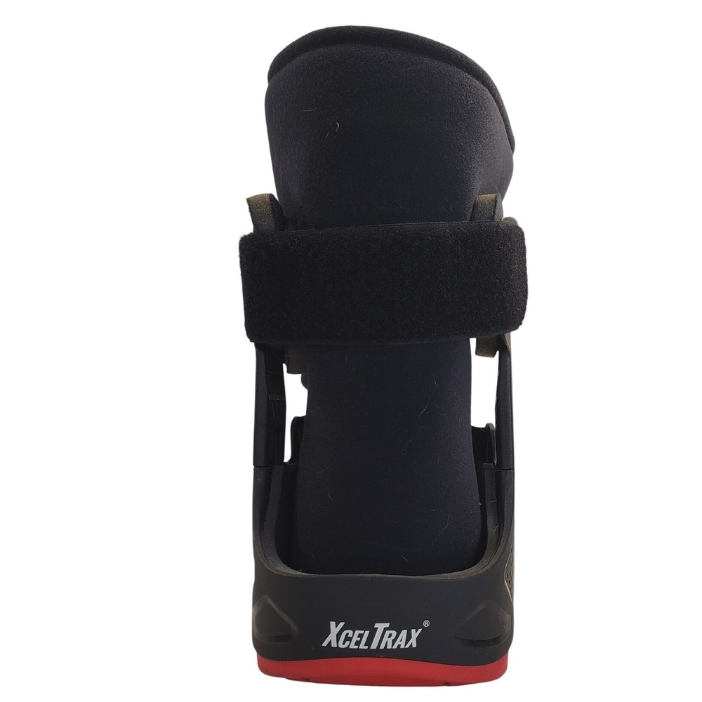 XcelTrax Air Ankle Walker Boot Short Cam Medical Recovery Orthopedic Black Red L - Picture 8 of 9